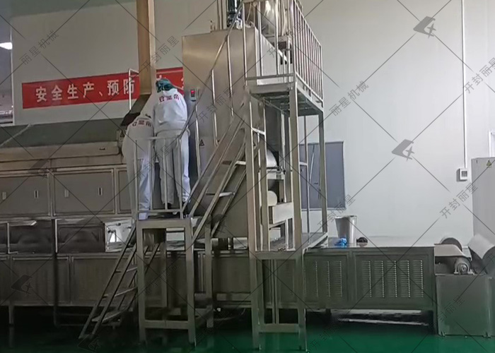 leyu·乐鱼
粉丝粉条生产线，内蒙古试机培训进行时