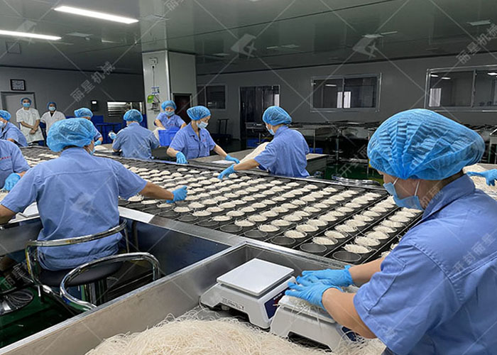 leyu·乐鱼
速食方便粉丝设备多元化生产，淀粉原料适配超广泛